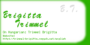 brigitta trimmel business card